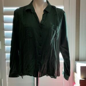 Westbound Dark Green Button Down Shirt
